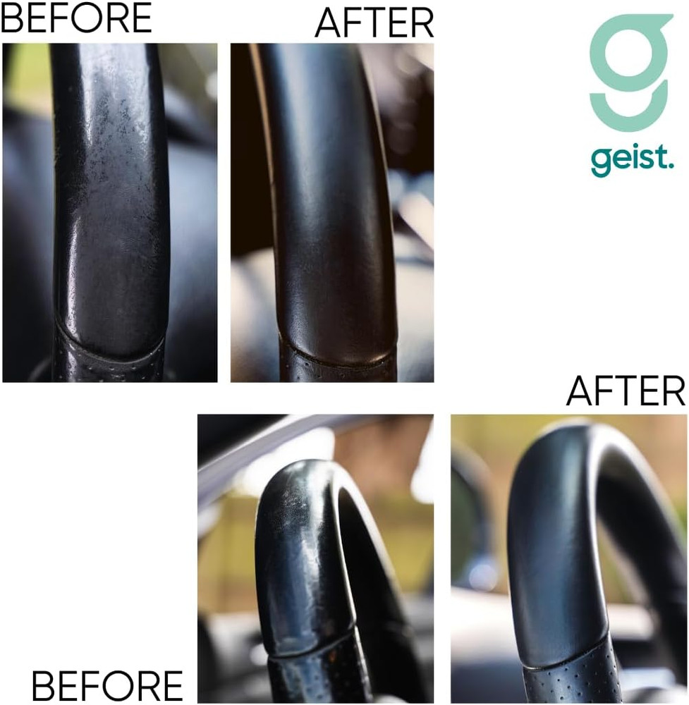 Steering Wheel Restoration Kit | Degrease and Refresh the Colour of Worn or Scra