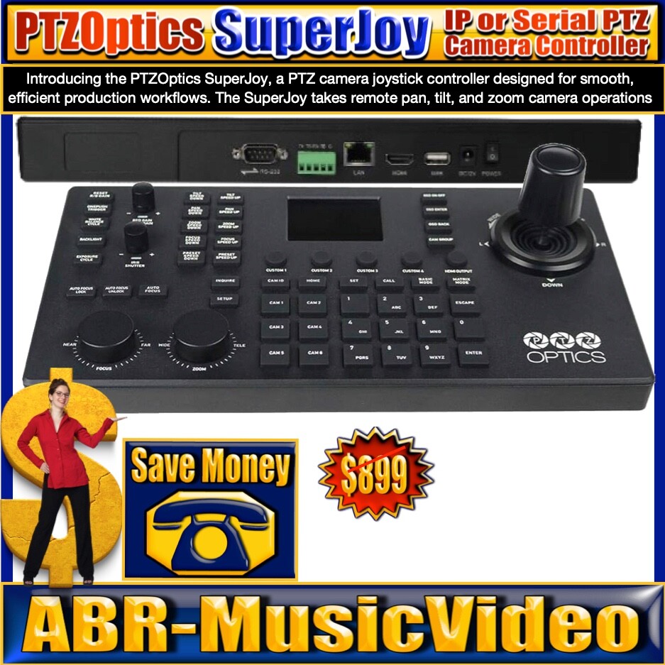 PTZOptics SuperJoy-G1 Camera Joystick Controller