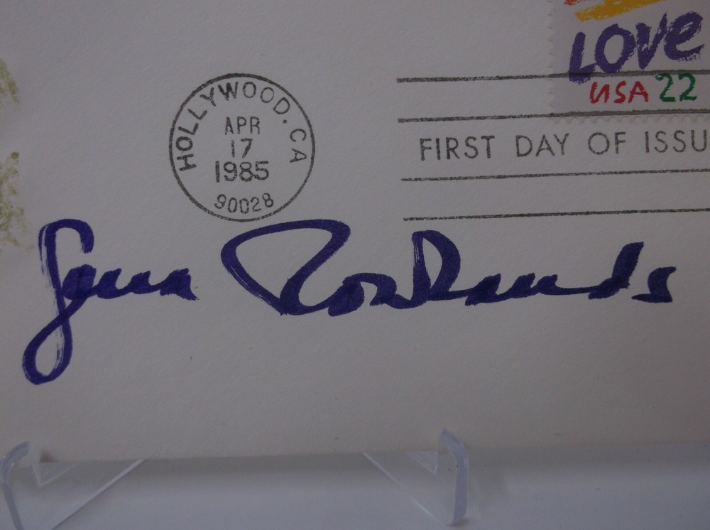 GENA ROWLANDS Autographed First Day of Issue Envelope