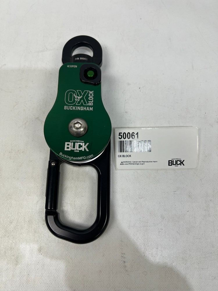 BUCKINGHAM MFG, OX BLOCK, 50061