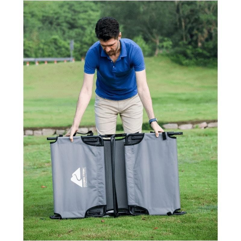 Folding Camping Cot Portable Easy Setup Low Profile Compact Outdoor Sleeping New
