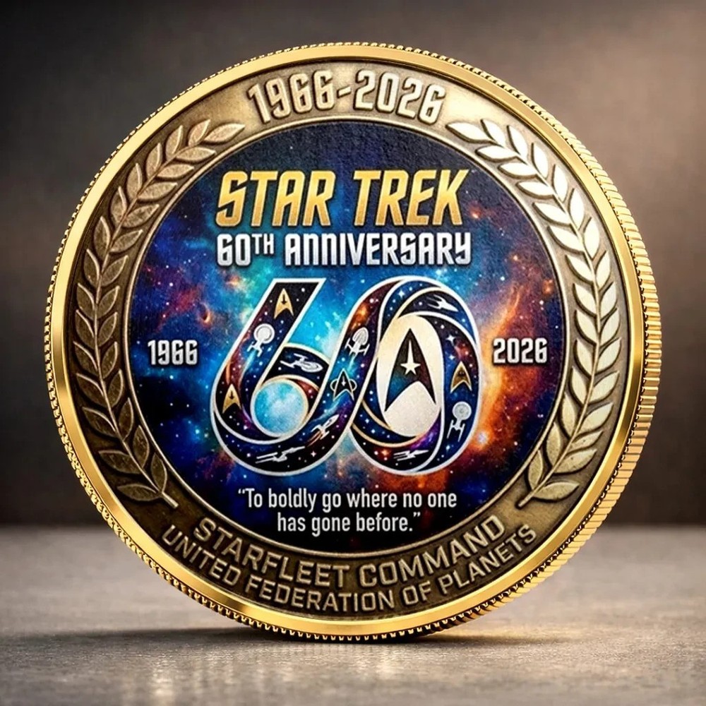 Star Trek 60th Anniversary Commemorative Coin