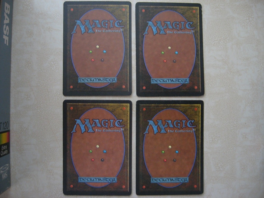 MTG --- Revised -- Samite Healer x4 -- MP -- (2 sets Available)