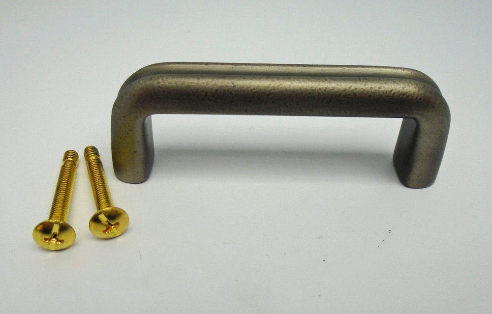 Creations by Alno Solid Brass A708-3-DI 3" Cabinet Pull Distressed 575A