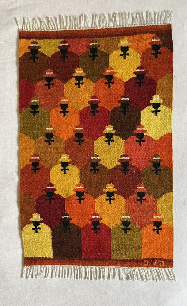 Peruvian Woven Rug - 37" x 20.5"