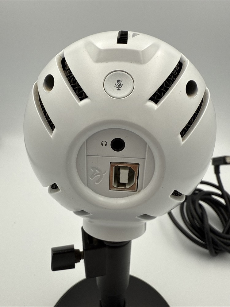 Arozzi Sfera Black, White Table Microphone Mic TESTED WORKING