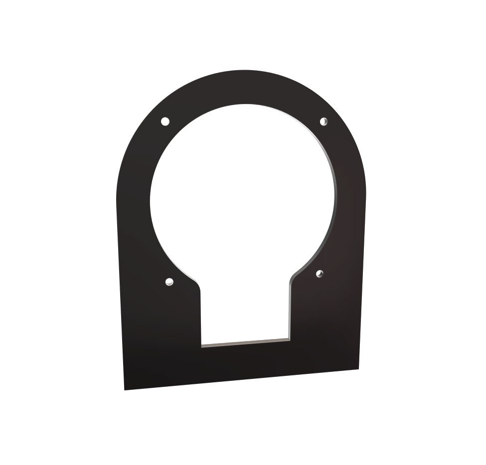 Wall Mount Bracket for UniFi U6-LR Access Point | Space-Saving WiFi 6 Mount