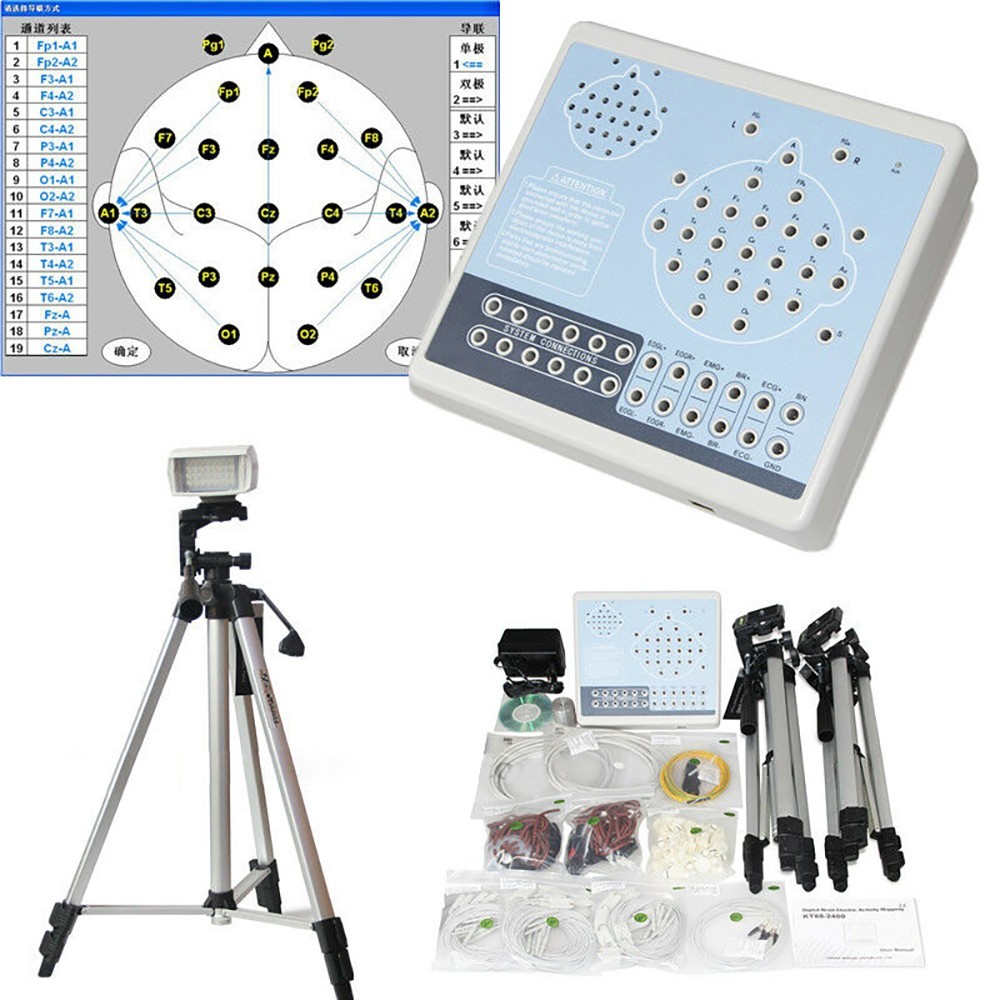 Professional 24-Channel EEG Brain Mapping Software | KT88-2400 System