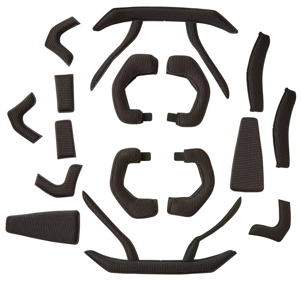 Fox Racing Dropframe Helmet Padding Fit Kit Black