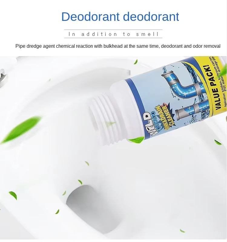 3X Wild Tornado Powerful Sink Drain Cleaner High Efficiency Clogging Cleaner
