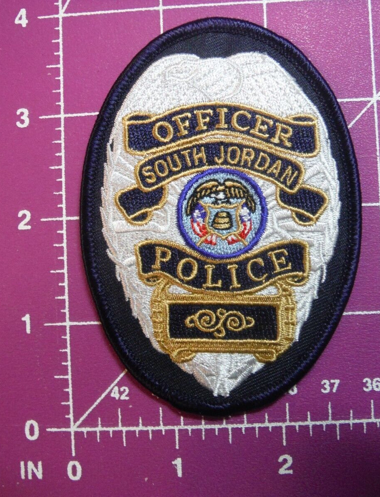 South Jordan Utah Police patch