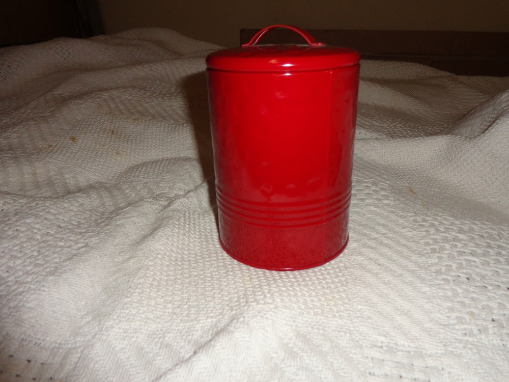 the bakery at barnham hill EMPTY cookies tin. hight lid