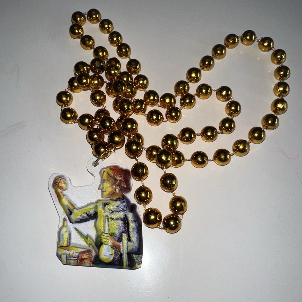 Mardi Gras 2025 Rex Float Bead Madame Curie