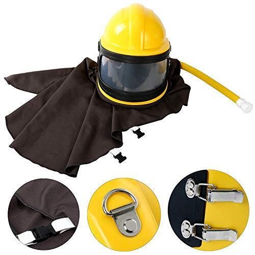 AIR Supplied Safety Sandblast Helmet Sandblaster Sandblasting Hood Protector