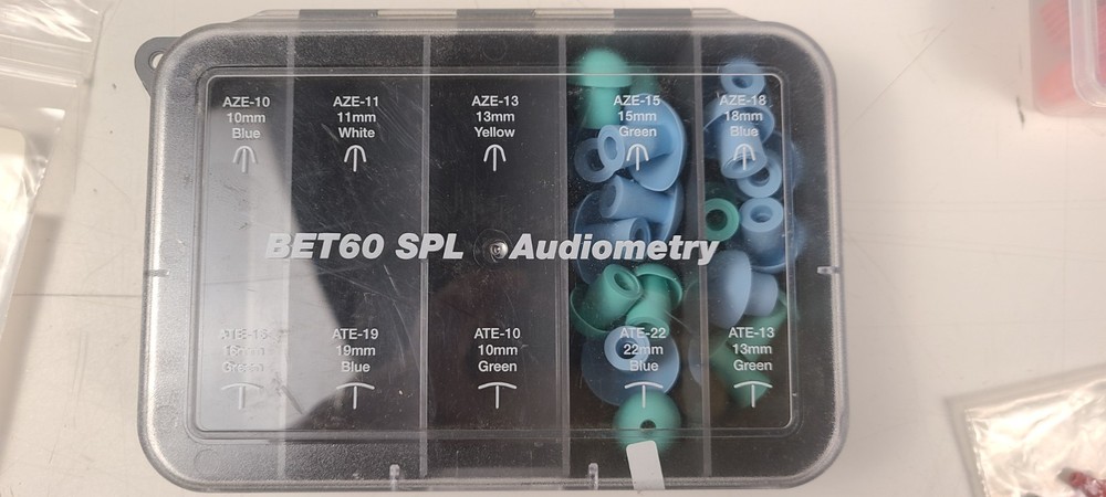 NO TARIFF FREE SHIP Lot Audiology Eartips Tympanometry Tips Otometrics