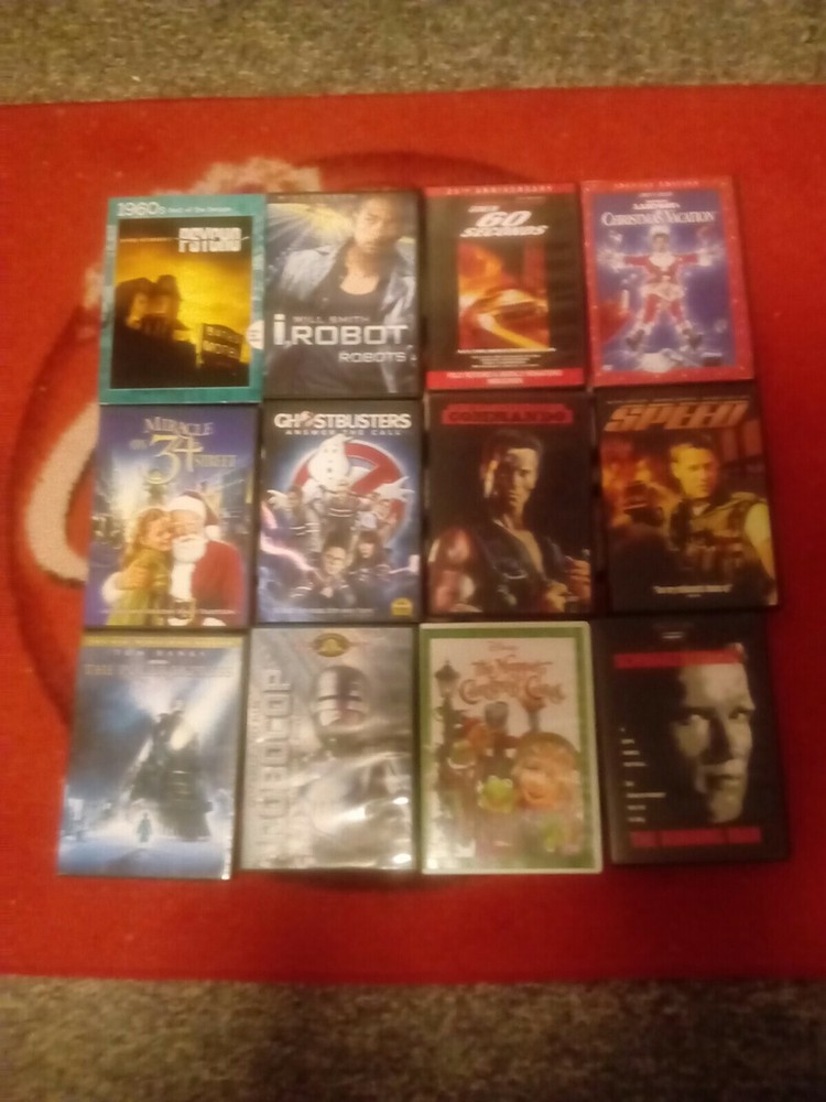 Lot Of 12 Empty DVD Cases