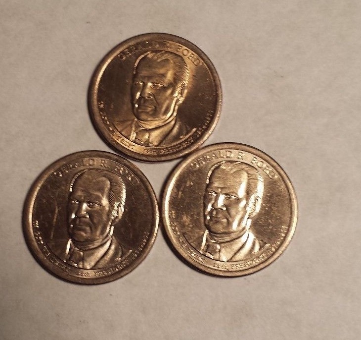 2016-D President Ford Dollar.