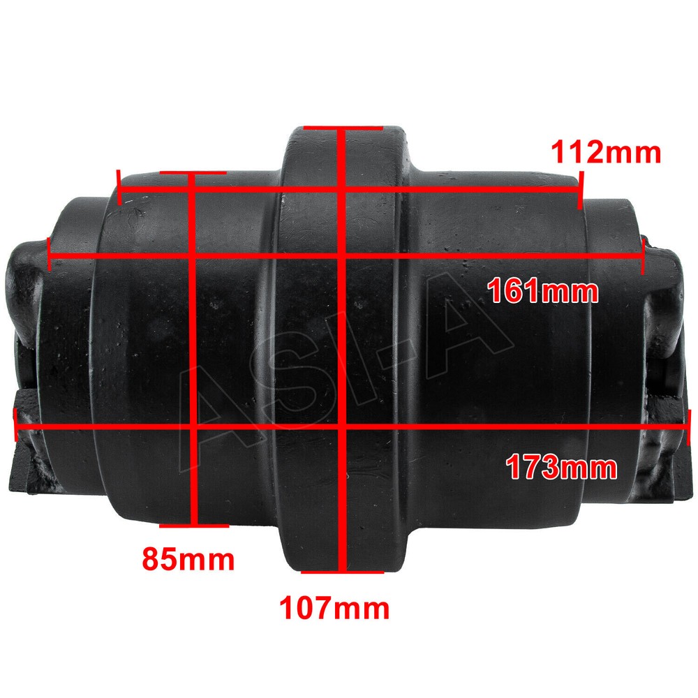 4Pcs Bottom Roller For John Deere 27D Excavator Undercarriage New
