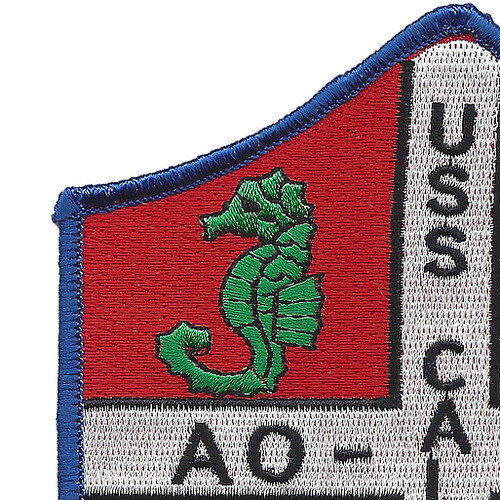 USS Caliente AO-53 Fleet Oiler Ship Patch