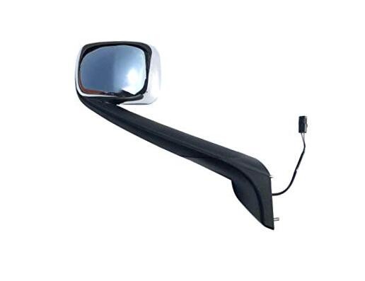 Replacement Chrome Hood Mirror Passenger Right Side Fit Passenger (RH) Side