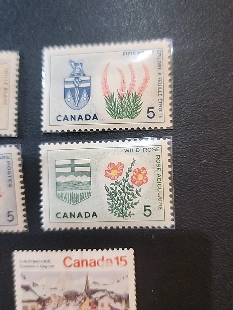 Canada Vintage Postage Stamp Collection Lot