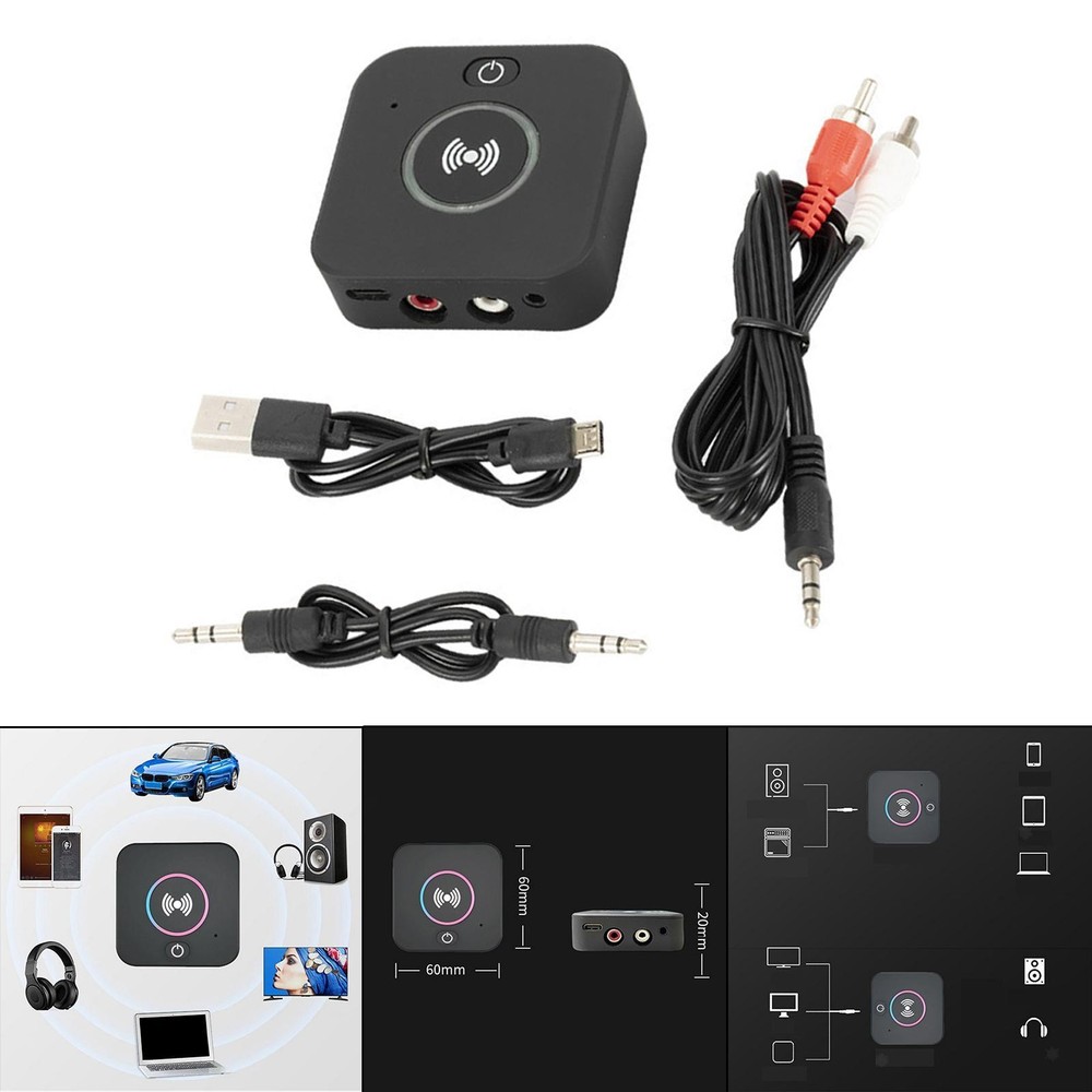 5.0 Receiver Aux Adapter 3.5mm AUX Low Latency