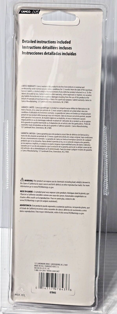 Camco 07843 Single Element Water Heater Thermostat w/ HLC, Apcom Style