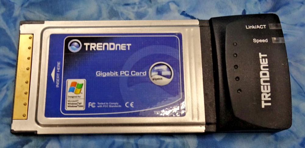 Trendnet 54 Mbps Wireless G PC Card PCMCIA