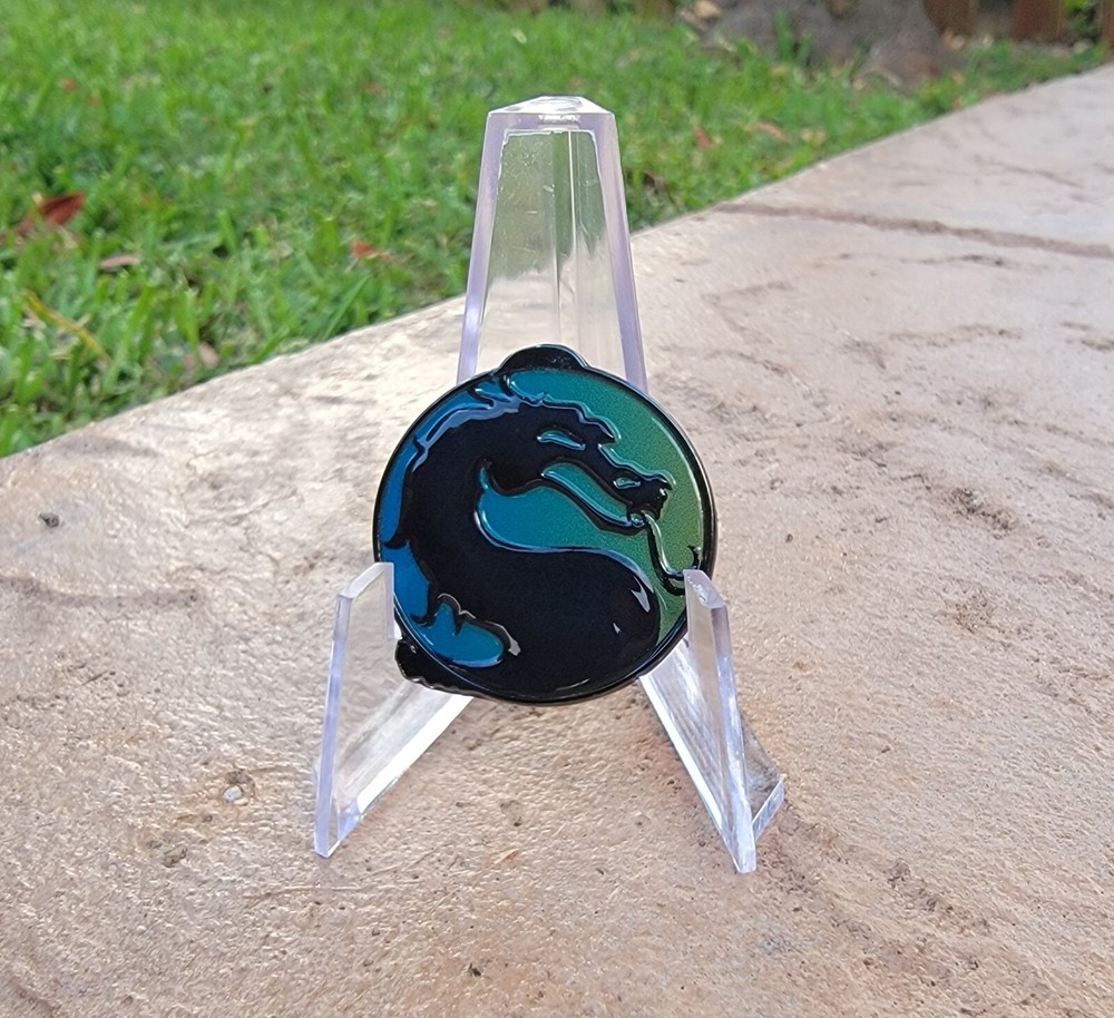 Mortal Kombat Sub Zero 3D Challenge Coin