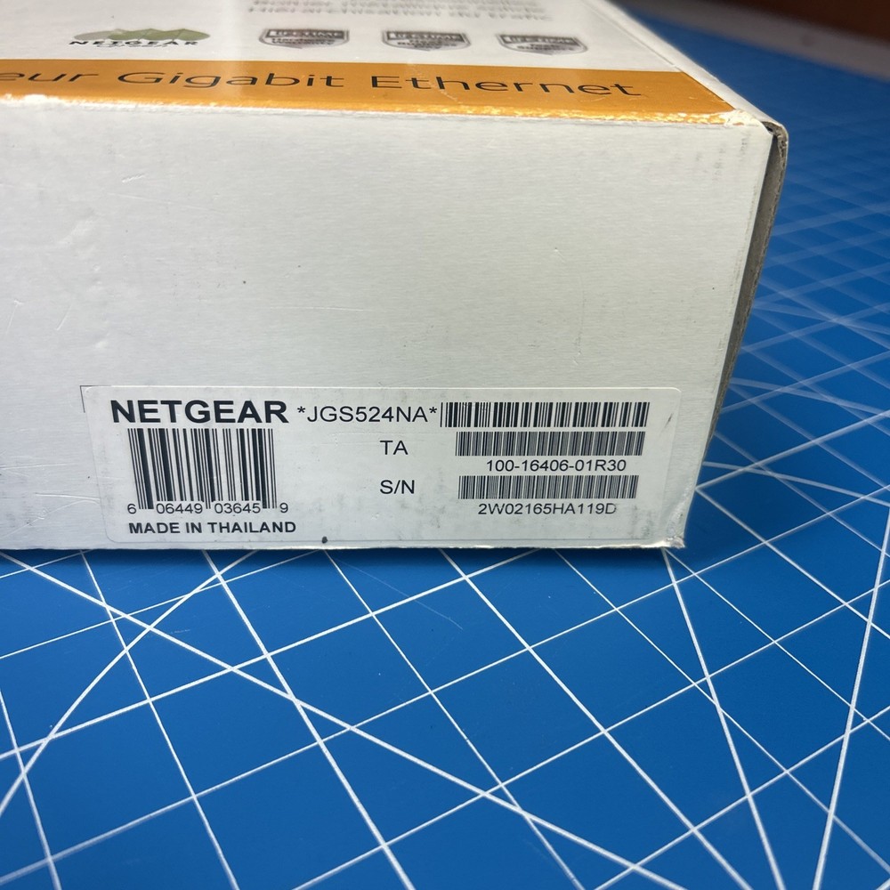 NETGEAR JGS524 ProSafe 24-Ports External Switch