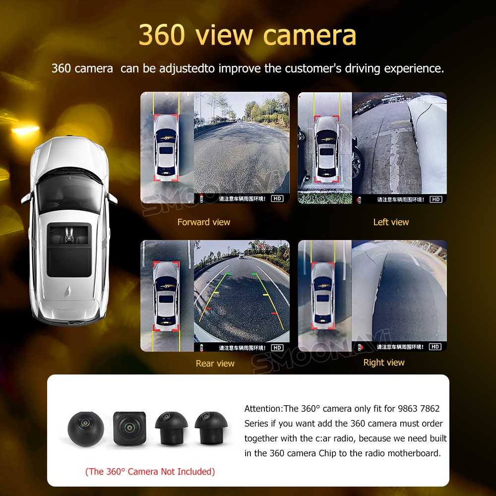 10.25" Android Screen Display CarPlay Navigation Mercedes Benz C class W204 S204