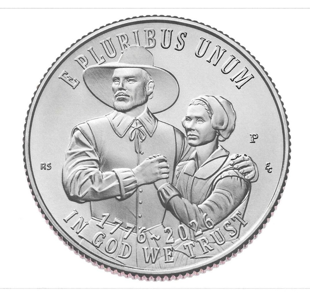 2026 P&D SEMIQUINCENTENNIAL QUARTERS - MAYFLOWER COMPACT - UNC.