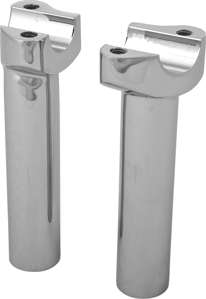 Forged Handlebar Riser - Color: Chrome - Style: Chrome