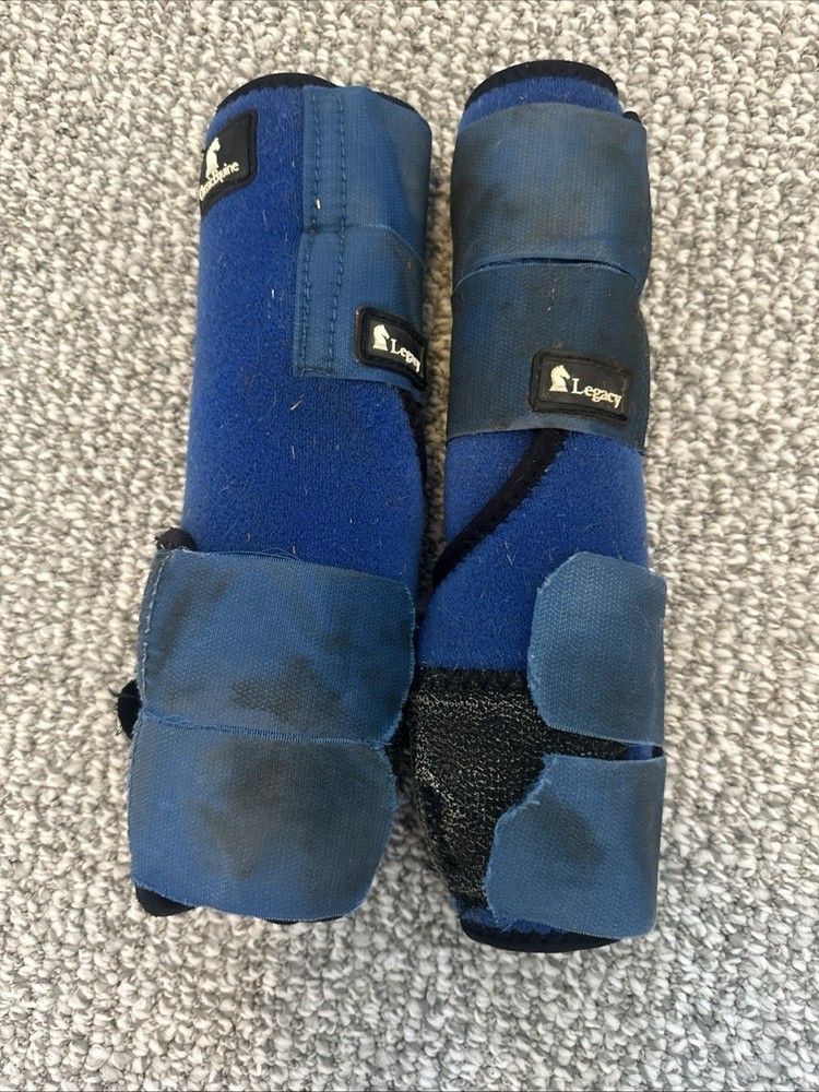 Classic Equine Legacy Hind Boots Royal Blue Large