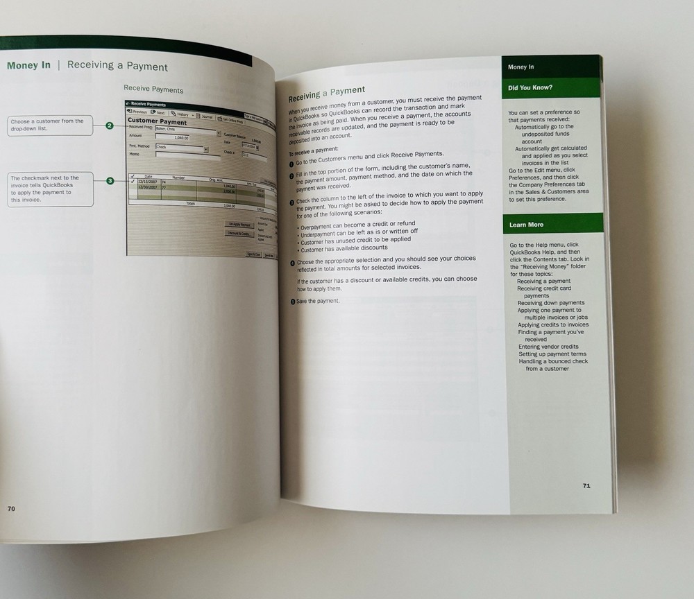 QuickBooks Startup and Quick Reference Guide 2006, Intuit Manual