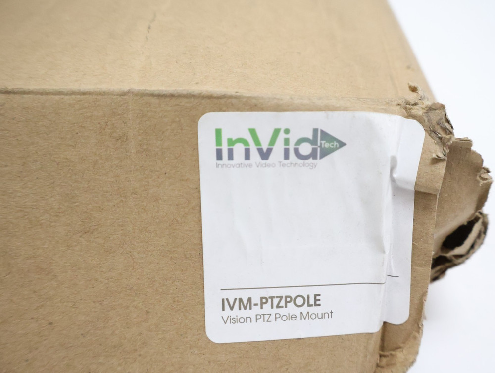 InVid Tech IVM-PTZPOLE Vision PTZ Camera Pole Mount Bracket White