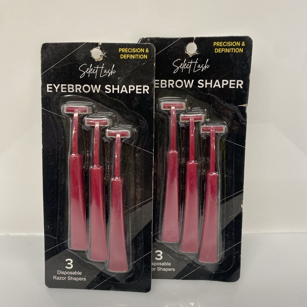 2X SELECT LASH Eyebrow Shaper Designed for Precision & Definition 3 Ct Each