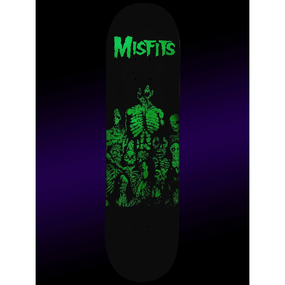 Zero Skateboard Complete Misfits Zero A.D. Glow 8.5" x 32.3"