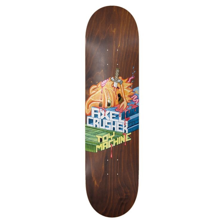 Toy Machine Skateboard Assembly Axel Stabbed (Assorted) 8.38" x 31.75" Complete