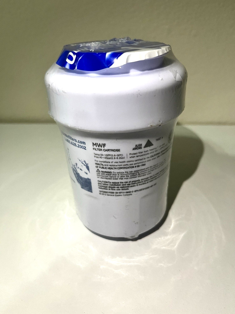 GE MWF Refrigerator Water Filter - Genuine Replacement Filter