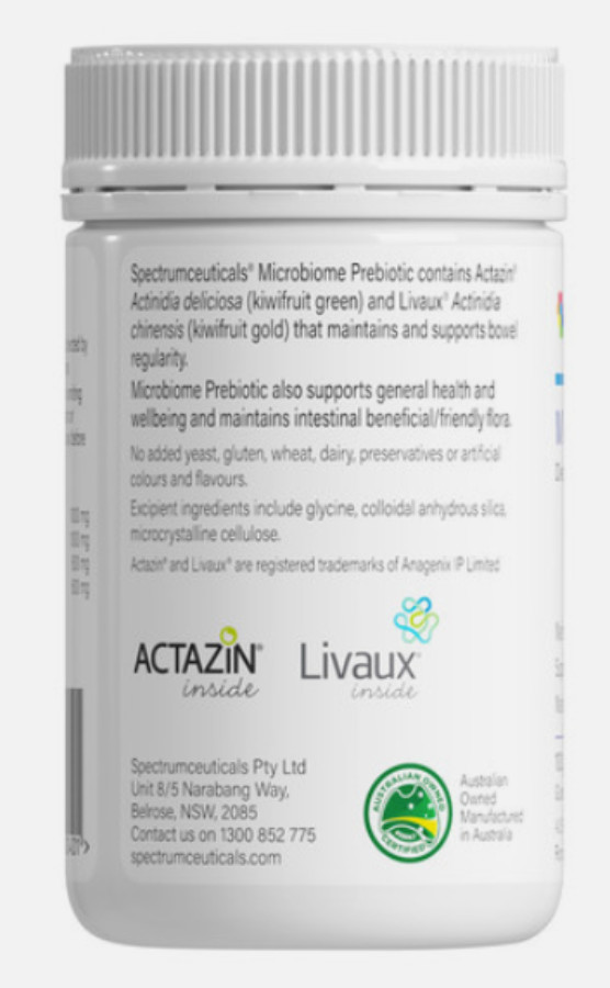 Spectrumceuticals Microbiome Prebiotic Oral Powder 100g
