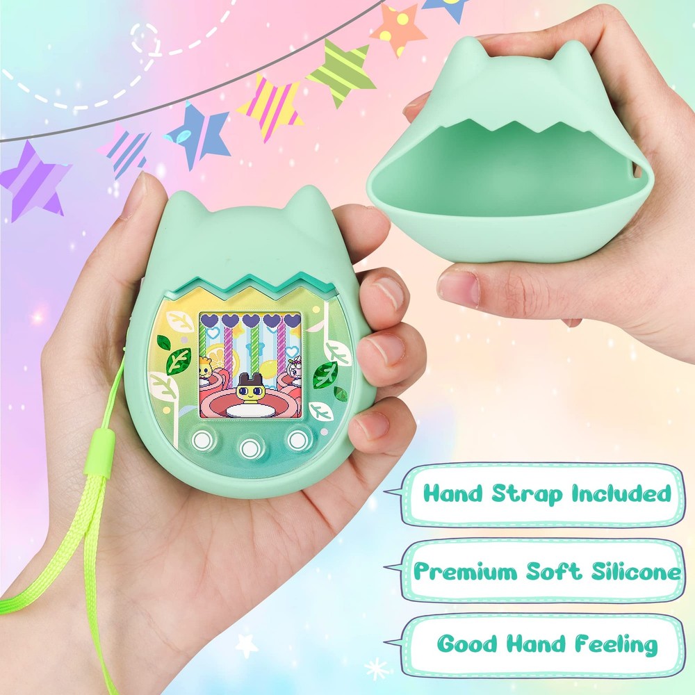 Silicone Protective Case for Virtual Pet Device with Lanyard