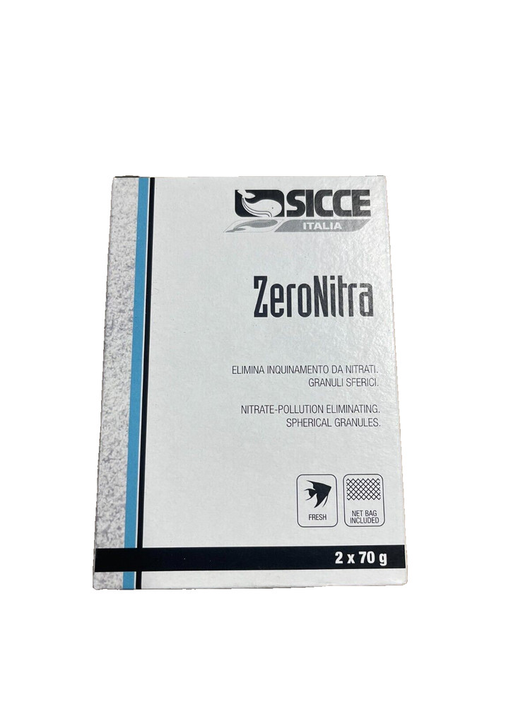 Sicce ZeroNitra Nitrate Removing Resin - 2x70g