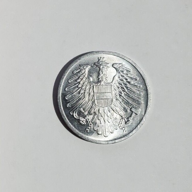 1952 Austria 2 Groschen KM 2876