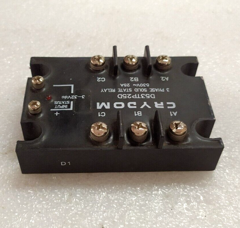 CRYDOM D53TP25D 3 PHASE SOLID STATE RELAY