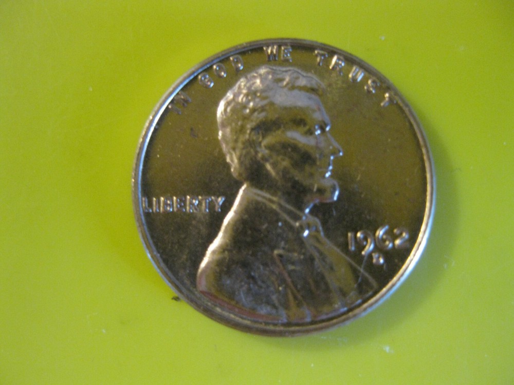 1962 D Lincoln Memorial Cent Ch/Gem BU!