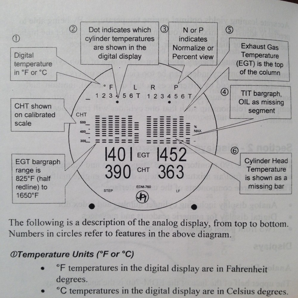 JPI Instruments EDM-760 & EDM 790 TWIN Pilot's Guide Manual