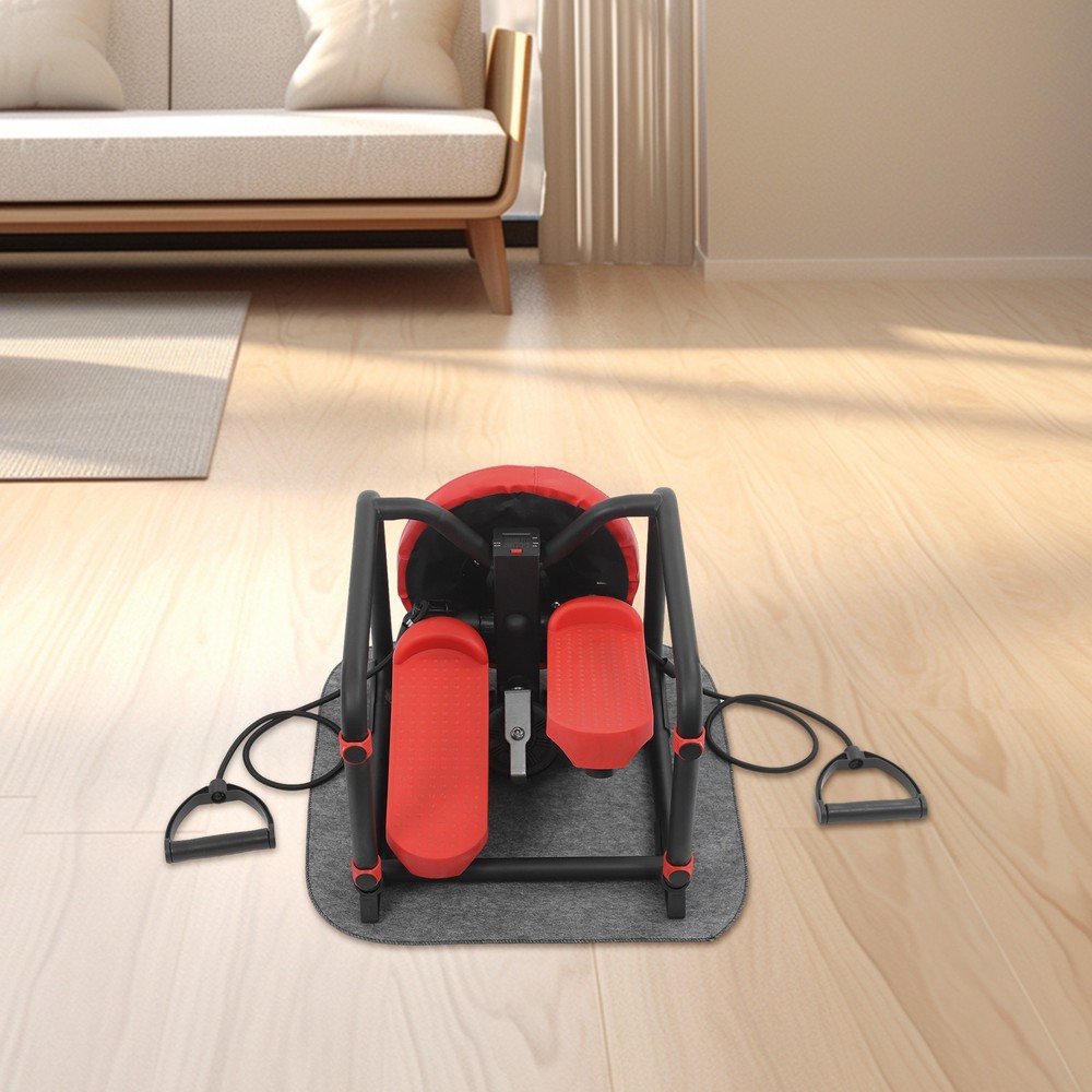 Multi-Function Stepper with Seat, Stepper for Home, Mini Sport Stepper