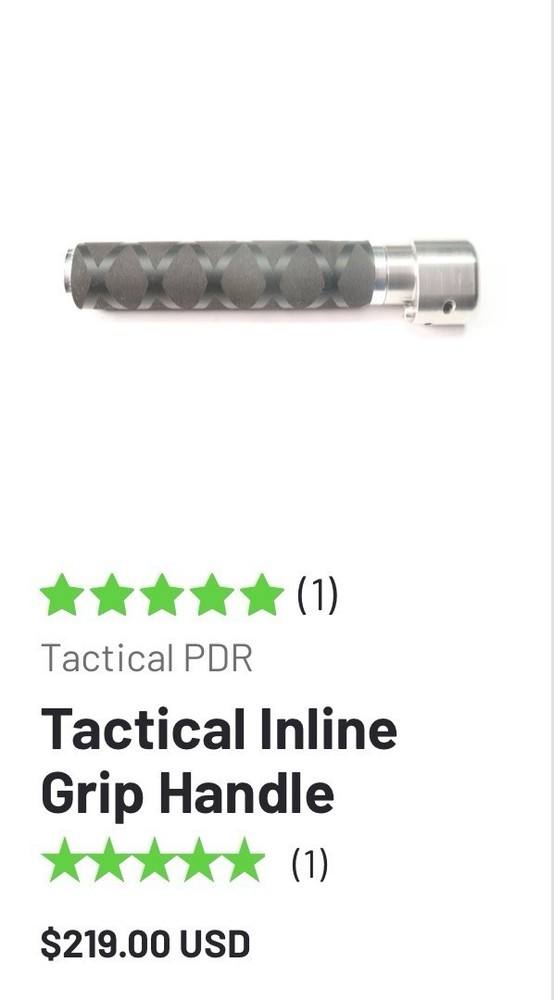 Tactical PDR Tactical Inline Grip Handle