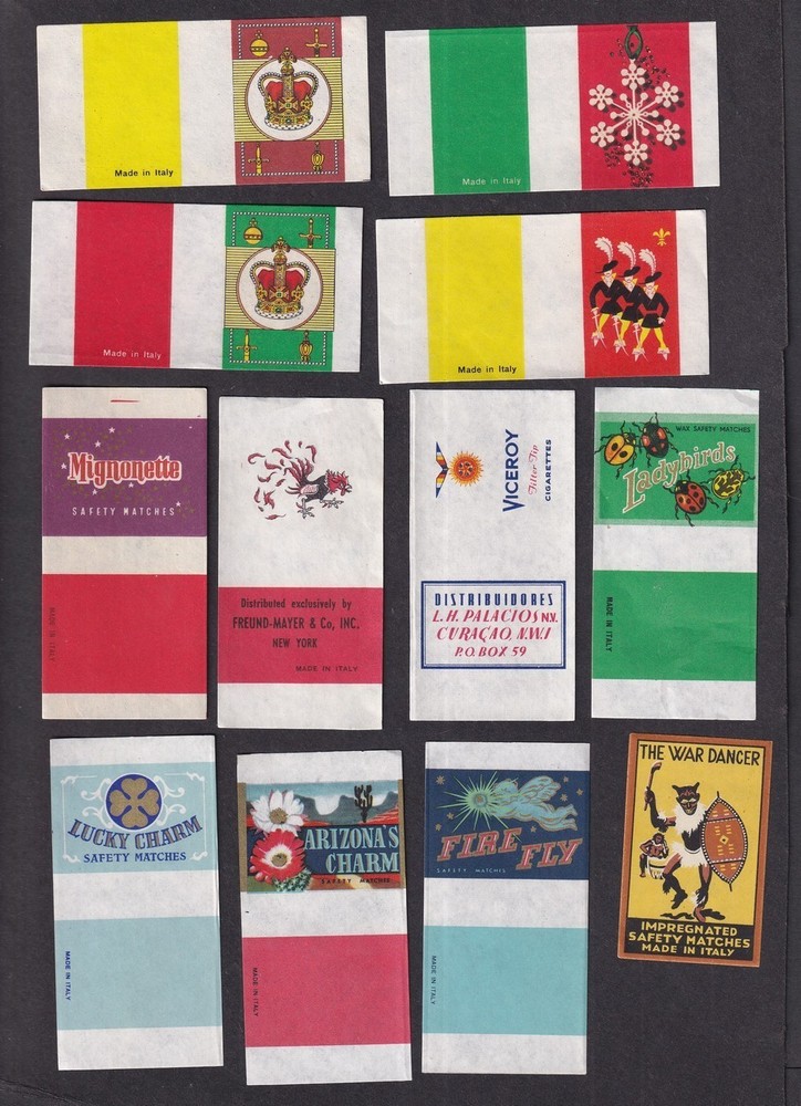 Matchbox labels collection (50)